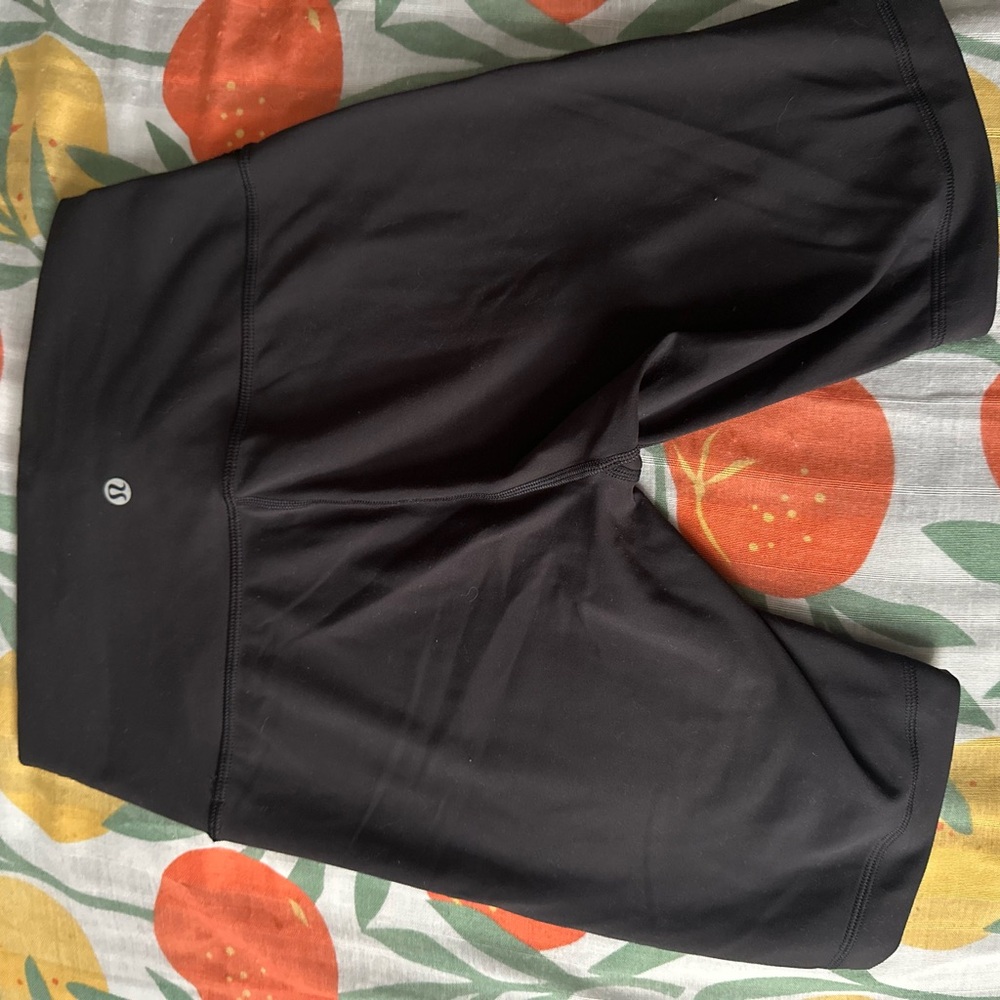 lululemon athletica Jet Black Bike Shorts
